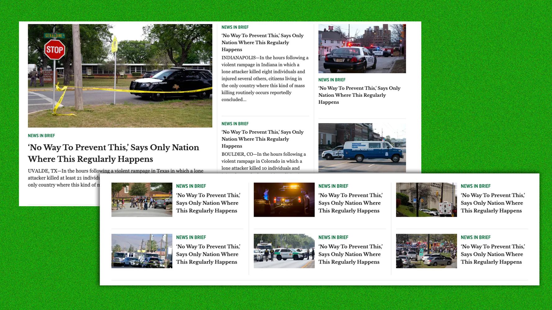 Watch The Onion Calls Out Inaction Over Mass Shootings With Classic Response – Latest News