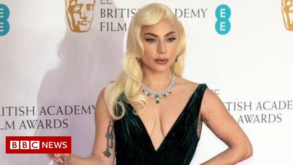 Watch A Gaga and a Cumberbatch light up Bafta red carpet – BBC Breaking News