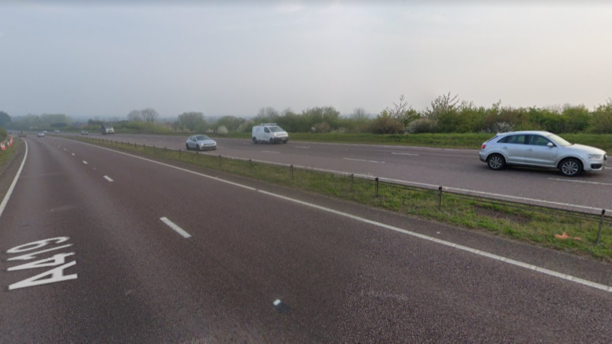 Watch Wiltshire road closed after crash involving motorbike | ITV News – Latest News