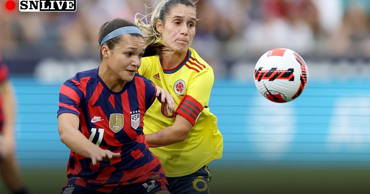 Watch USWNT vs. Colombia live score, updates, highlights & lineups from international friendly – Latest Live News