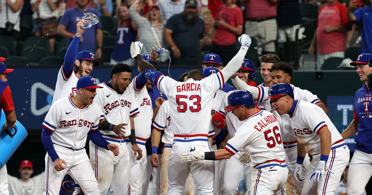Watch Texas Rangers walk off on Washington Nationals on Adolis García HR in 9th, 3-2 – Latest News