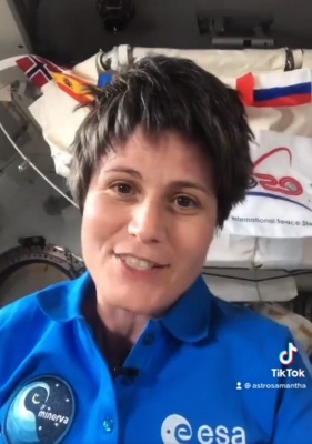 Watch ESA Astronaut Makes History With 1st TikTok From Space Station – Latest News
