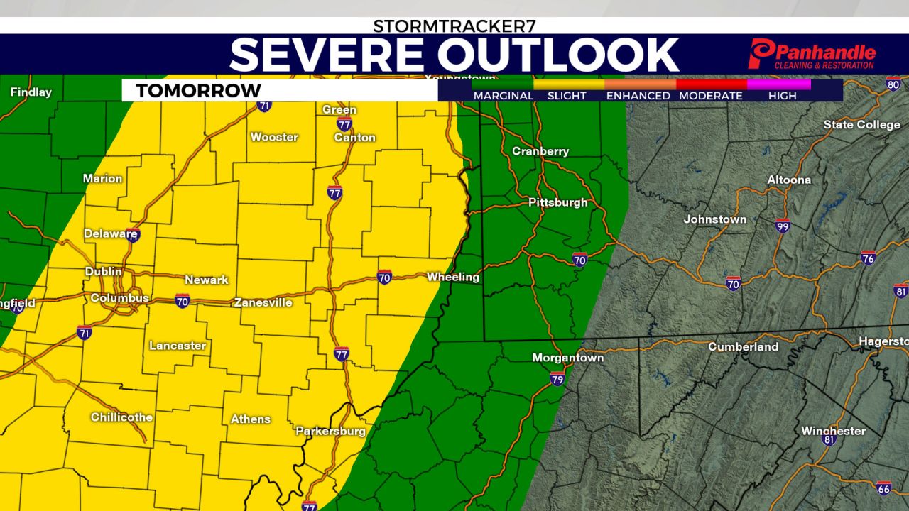Watch Severe Storm Risk issued for parts of West Virginia and Ohio – Latest News
